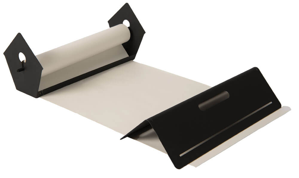 Vogelhuis met papierrol voor notities, ideeën. V