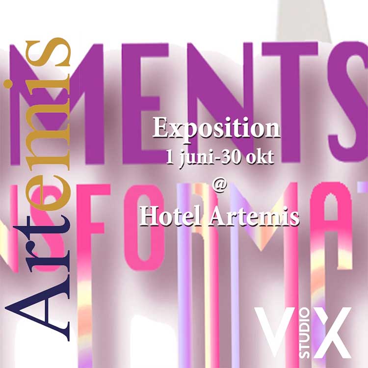 VIX op de expo Moments of transition in design hotel Artemis