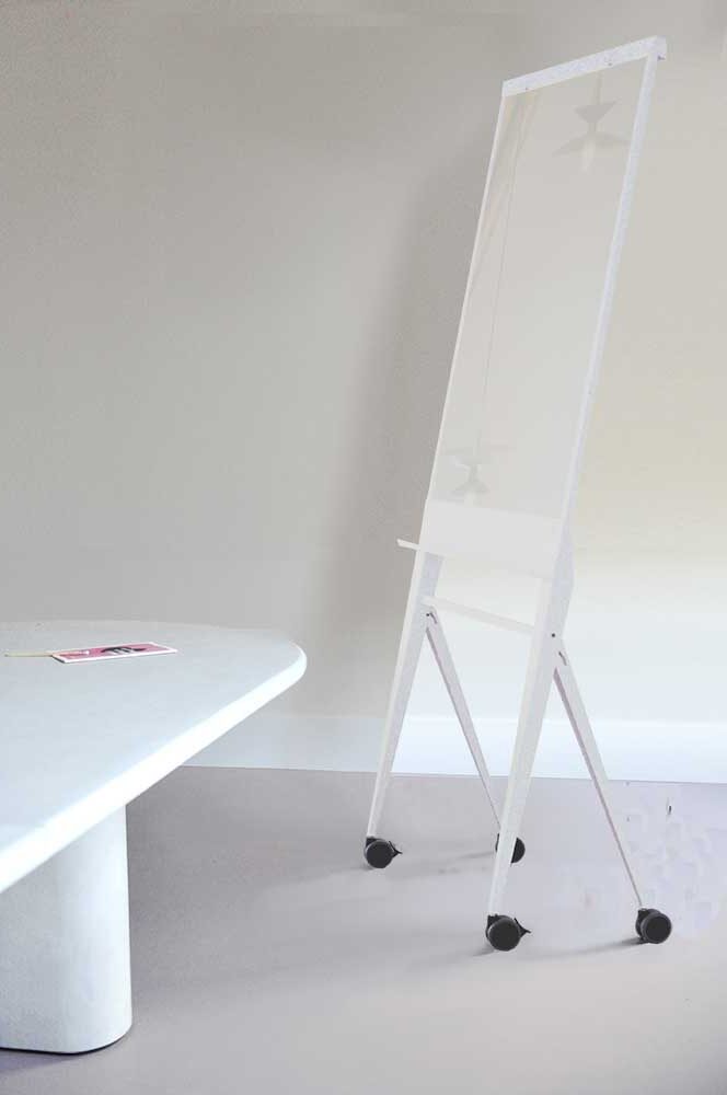 • Design-Flipchart | Flipchart mit magnetischem Whiteboard | weiß