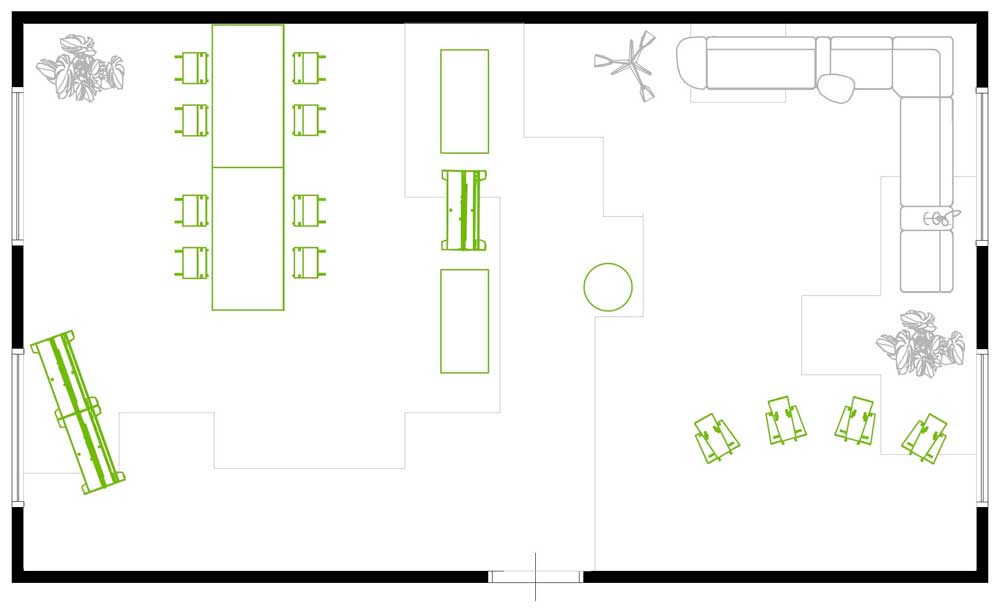 Plattegrond-vergaderruimte-inrichten-creatieve-werkvormen