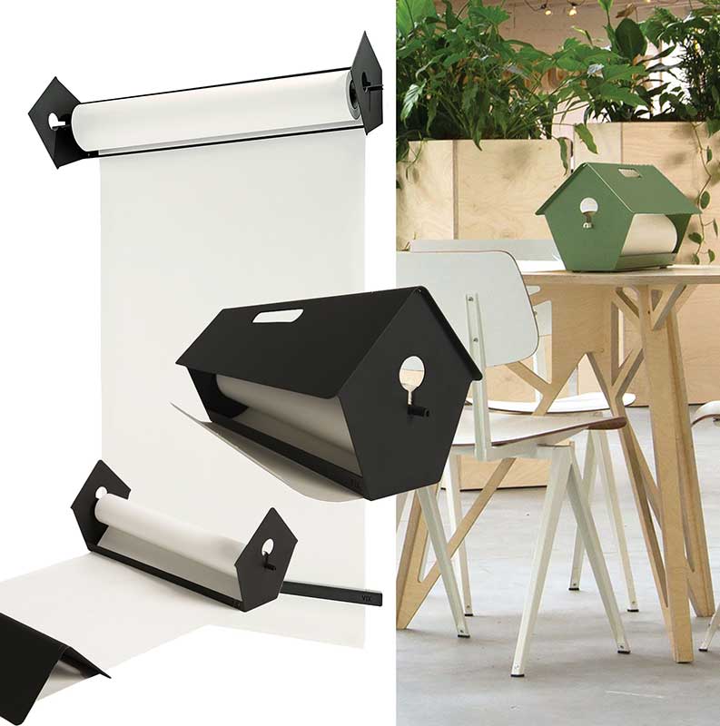 Design-Papierrollenhalter – für kreative und von der Natur inspirierte (biophile) Innenräume