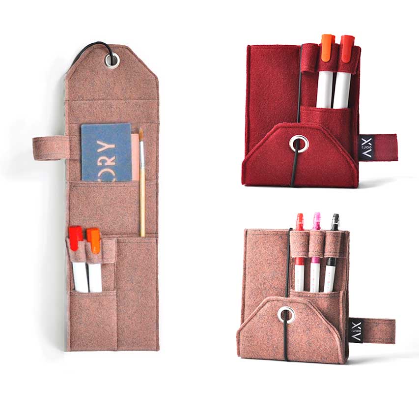 Support pratique pour marqueurs de tableau blanc | étui | EKSTER