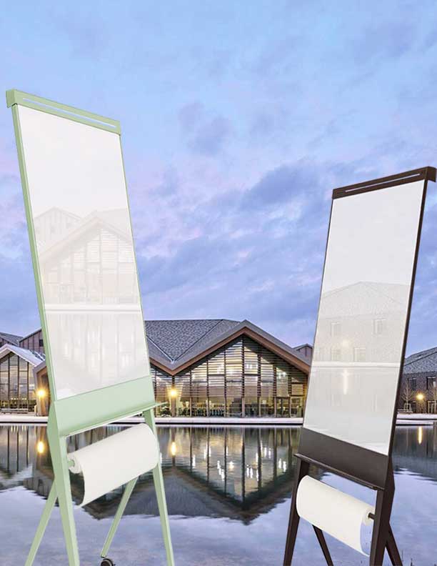 • Design-Flipchart-Whiteboard – Deloitte EMEA University Campus Paris