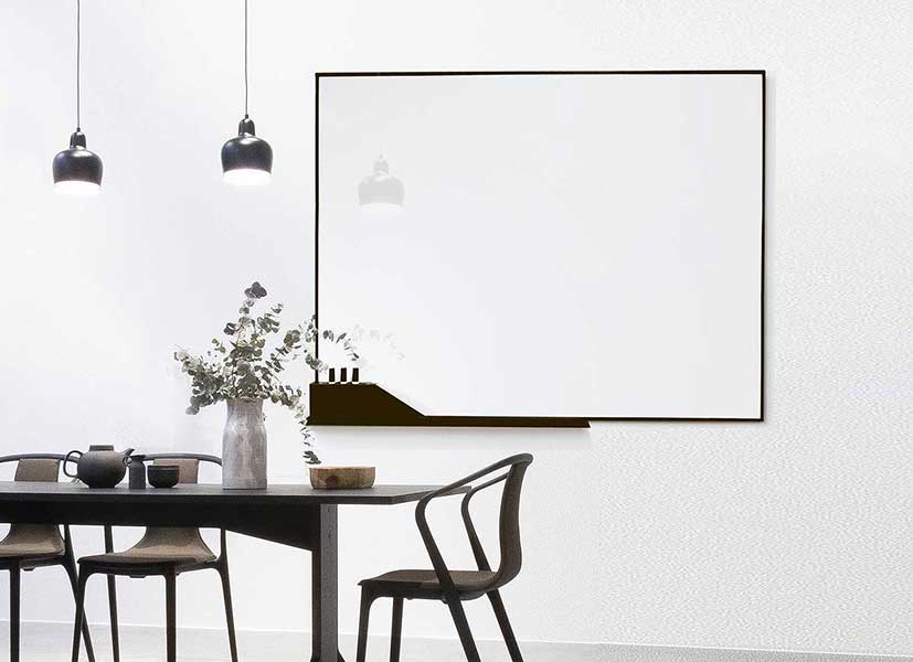 Groot design whiteboard magnetisch emaille
