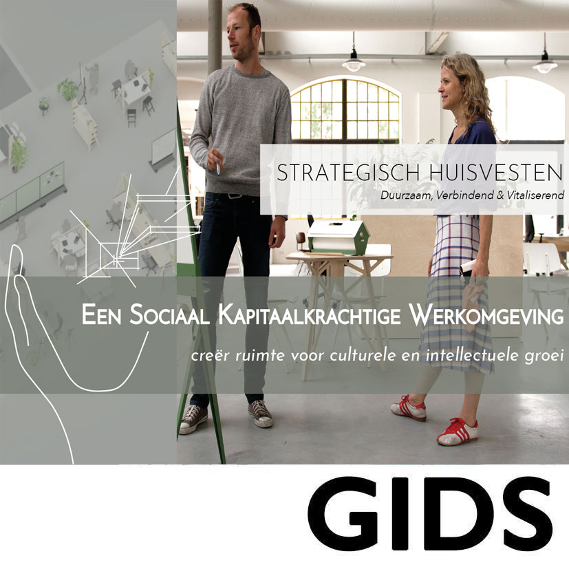 stategisch interieurontwerp bureau Studiovix voor een sociaal kapitaalkrachtige werkomgeving