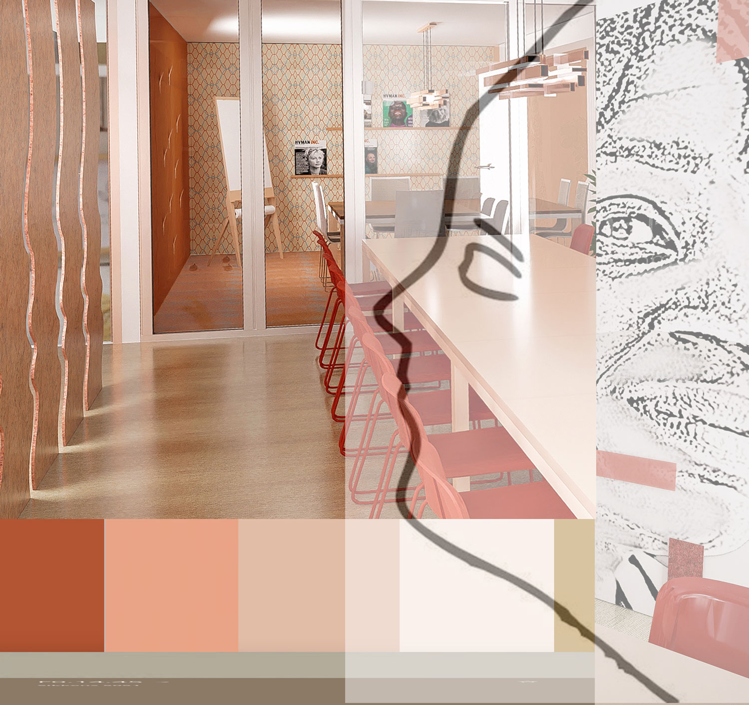 Klein kantoor inrichtenmet een sterke identiteit humanistisch-verbond