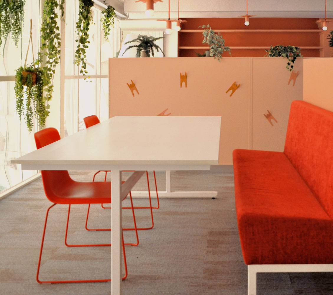 klein kantoor inrichten |Humanistische Verbond kantoorontwerp door StudioVIX