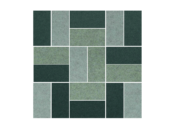 akoestisch wandpaneel studio vix vierkant groen