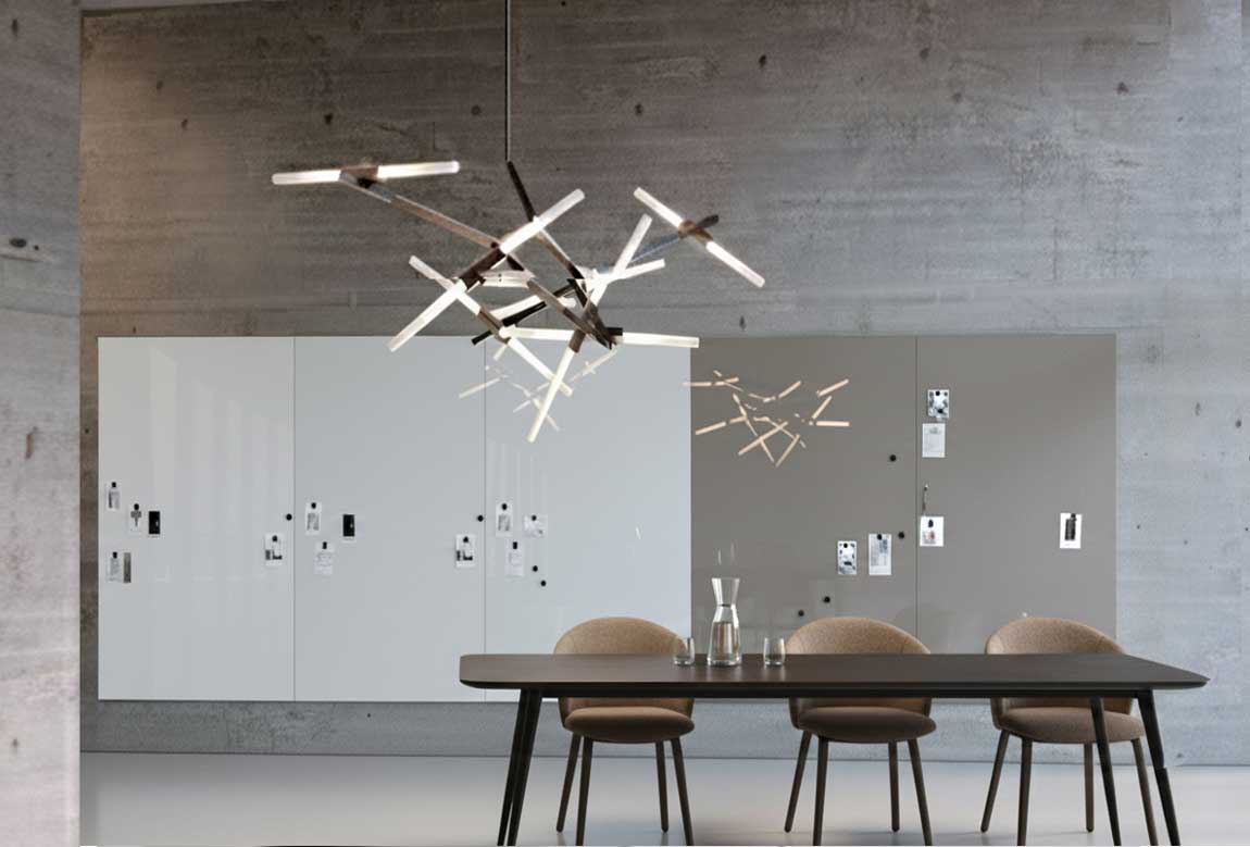 StudioVIX magnetisches Memoboard und Whiteboard f&uuml;r die Wand