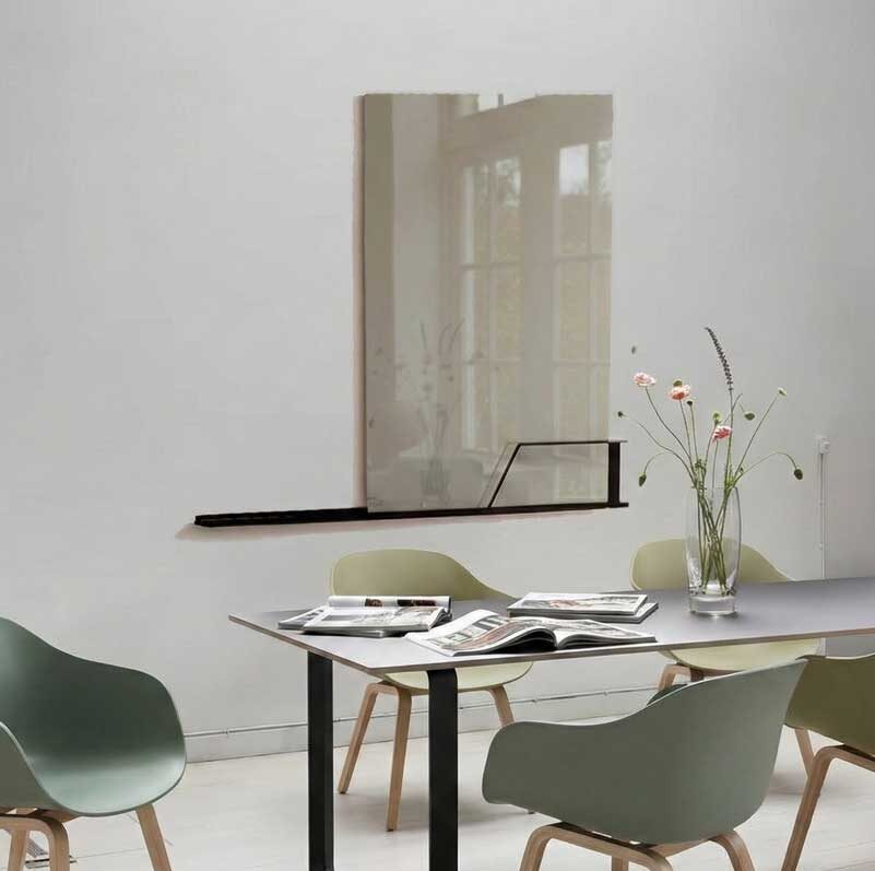 Memoboard mit elegantem Halter | StudioVIX