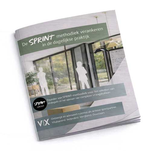 StudioVIX SPRINT boekje voor actieve vergader ruimtes