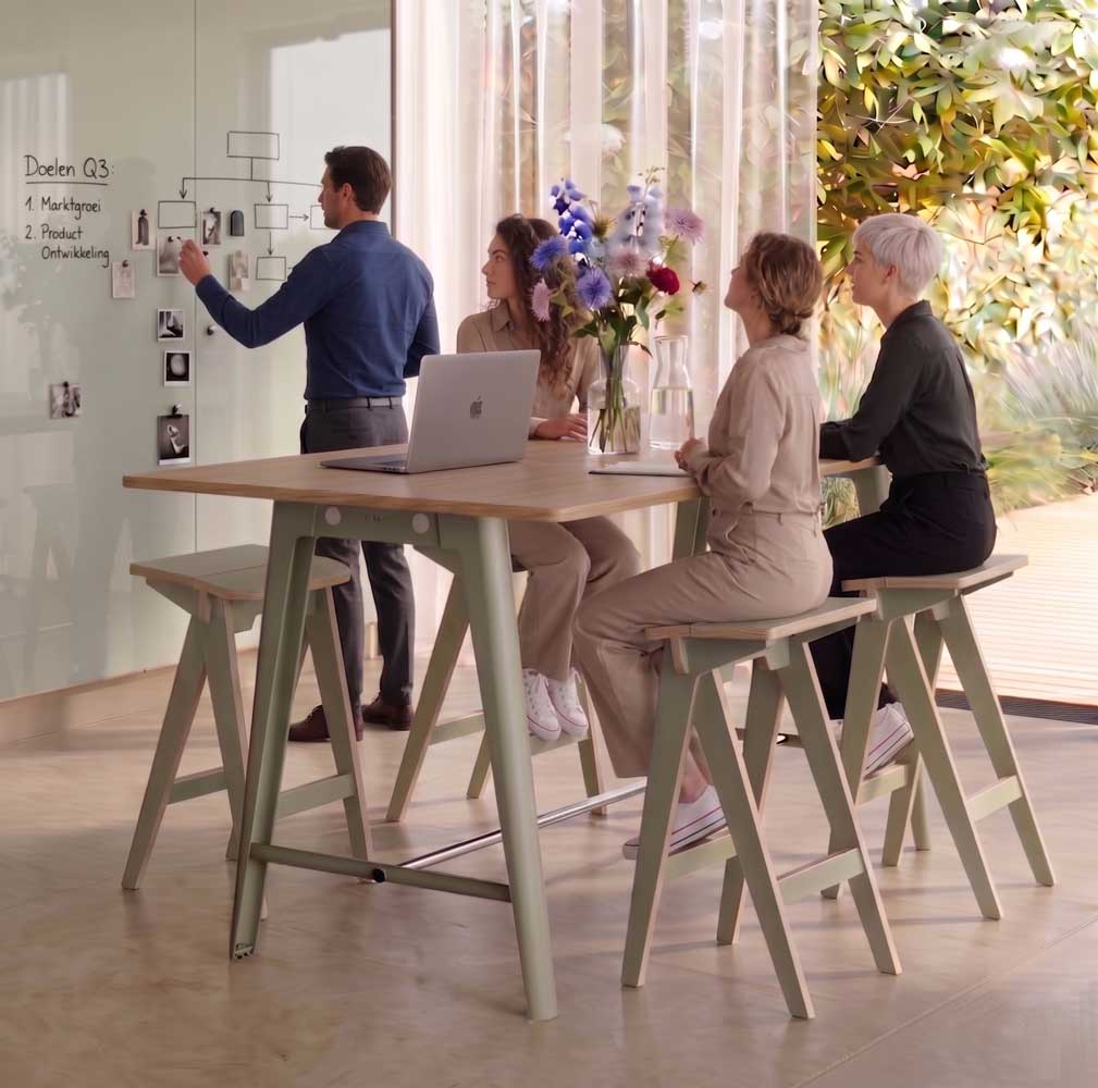 Visual Thinking Wall f&uuml;r interaktive Workshops und Co-Creation